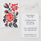 フローラ 名刺 (正面/裏面)