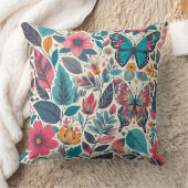 フローラ（大） クッション (ブランケット)