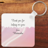 フローラ – 成長救済ありがとう キーホルダー (裏面)