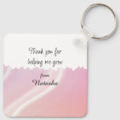 フローラ – 成長救済ありがとう キーホルダー (裏面)