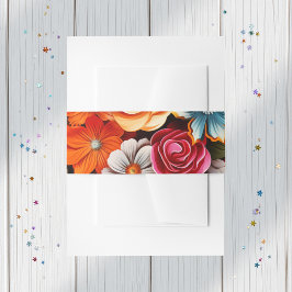 フローラ 招待状ベリーバンド