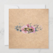 フローラ 招待状 (裏面)