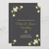 フローラ 招待状 (正面/裏面)