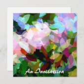 フローラ 招待状 (正面/裏面)