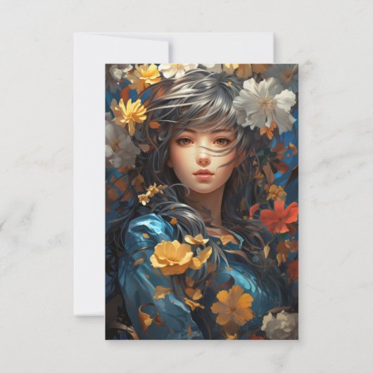 フローラ 招待状 (裏面)