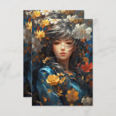 フローラ 招待状 (正面/裏面)