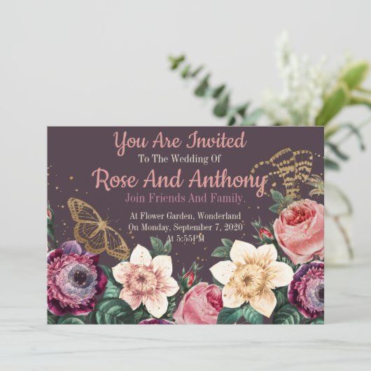 フローラ 招待状 (スタンド正面)