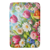 フローラ/春アートワーク バスマット (正面縦)