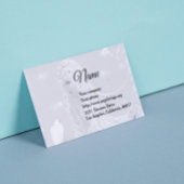 フローラ、春名刺の女神 名刺