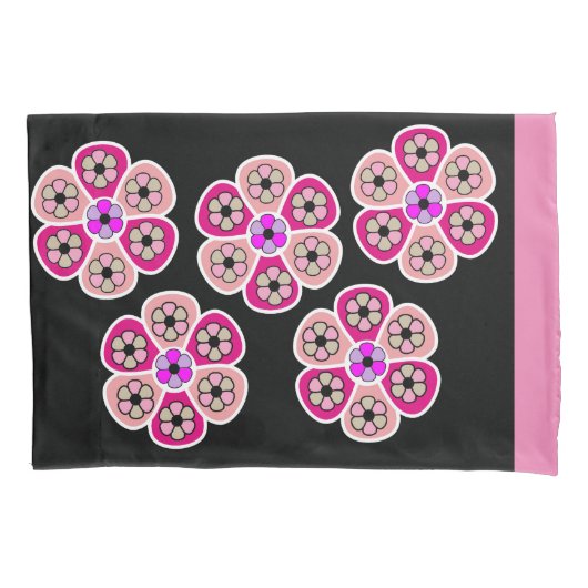 フローラ 枕カバー (正面)