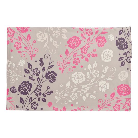 フローラ 枕カバー (裏面)