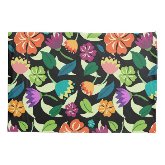 フローラ 枕カバー (裏面)