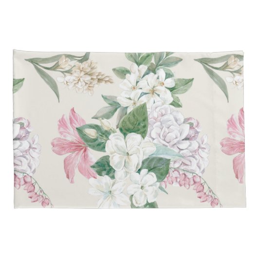 フローラ 枕カバー (裏面-右)