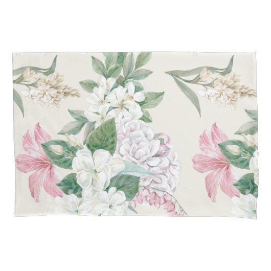 フローラ 枕カバー (正面左)