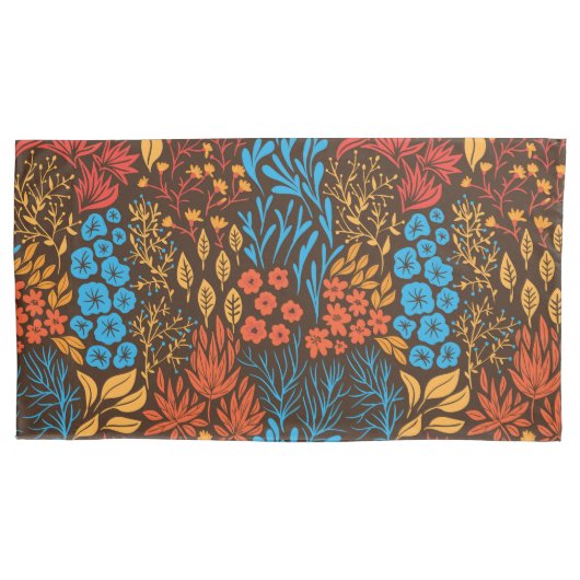 フローラ 枕カバー (正面左)