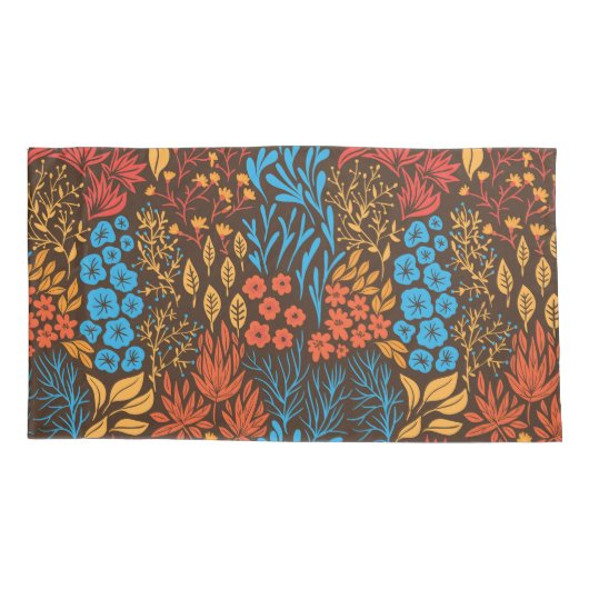 フローラ 枕カバー (裏面-左)