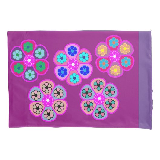 フローラ 枕カバー (正面)