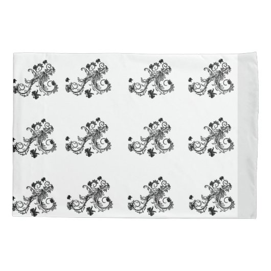 フローラ 枕カバー (裏面)