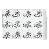 フローラ 枕カバー (正面)