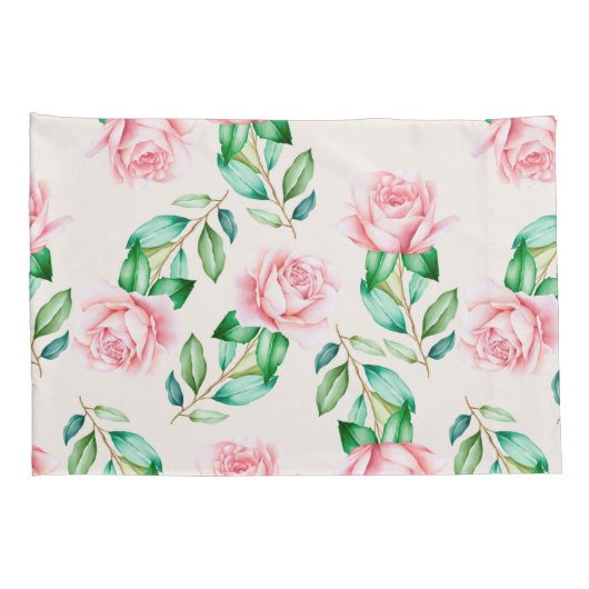 フローラ 枕カバー (裏面-右)