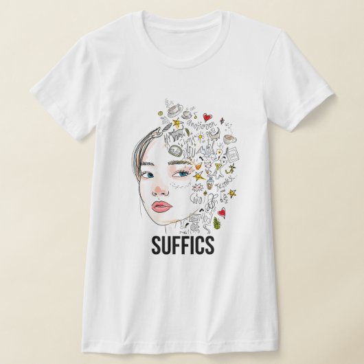 フローラ | 窒息 Tシャツ (レイダウン)