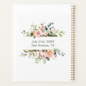 フローラ，緑の葉のウェディングプランナー プランナー手帳 (裏面)