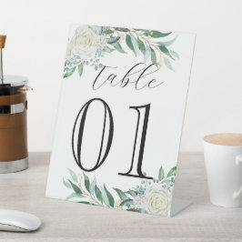 フローラ,緑カスタム園,番号結婚,カフェ 台座サイン