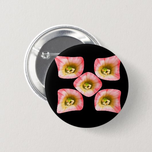 フローラ 缶バッジ (正面&裏面)