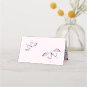 フローラ&蝶チノワセリー – 座席表 プレイスカード (裏面)