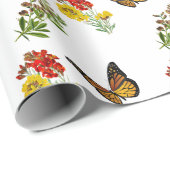 フローラ（蝶） ラッピングペーパー (ロールコーナー)