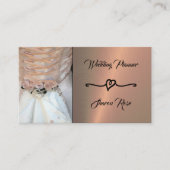 フローラ&銅ウェディングプランナー名刺 名刺 (正面)