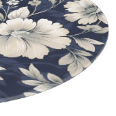 フローラ（青） カッティングボード (角)