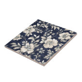 フローラ（青） タイル (側面)