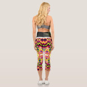 フローラ – 高い腰のカプリス カプリレギンス (裏面)