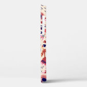 フローラ、鳥、ヴィンテージシームレスなパターン。 Case-Mate iPhoneケース (裏面 / 左)