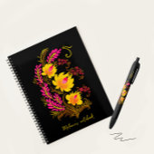 フローラ 黒ボールペン