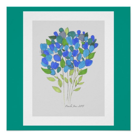 フローラ#02 20インチx 20インチPerfect Poster ポスター (正面)