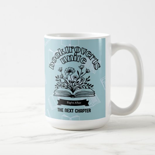 フローラ「Booktroverts Unite」 コーヒーマグカップ (右)