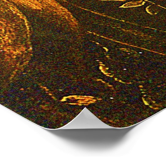 フローラ – Giuseppe Arcimboldo ポスター (角)