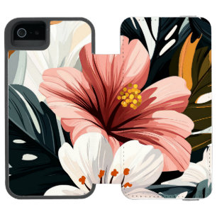 フローラ iPhone SE/5/5sウォレットケース