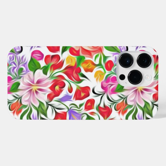 フローラ iPhoneケース (裏面横)