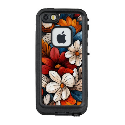 フローラ LifeProof iPhoneケース (裏面)