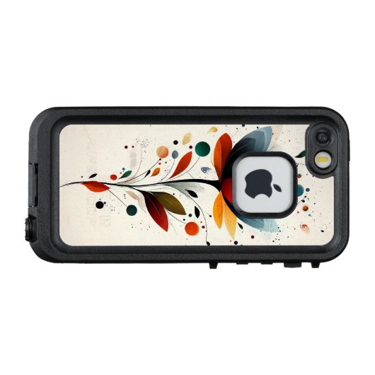 フローラ LifeProof iPhoneケース (裏面横)