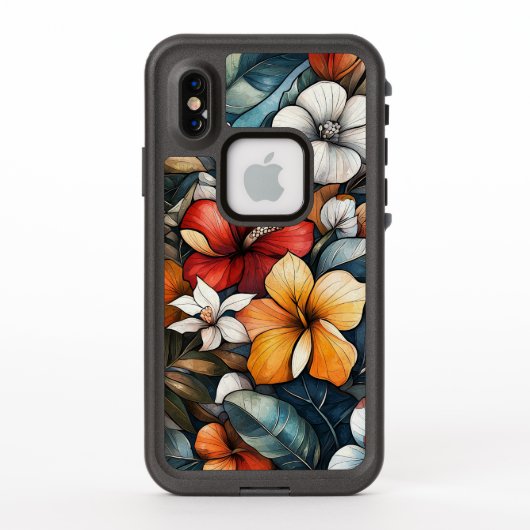 フローラ LifeProof iPhoneケース (裏面)