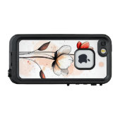 フローラ LifeProof iPhoneケース (裏面横)