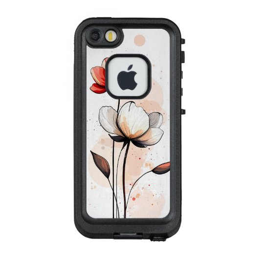 フローラ LifeProof iPhoneケース (裏面)