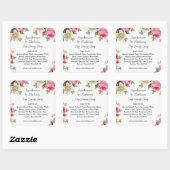 フローラ | Sage Smudgeスプレーボトルラベル スクエアシール (シート)