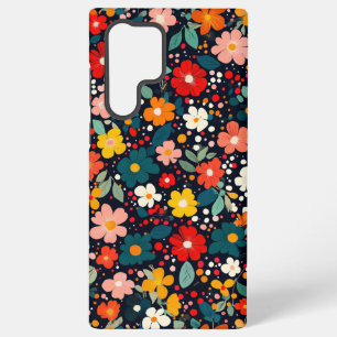 フローラ SAMSUNG GALAXY S22 ULTRAケース