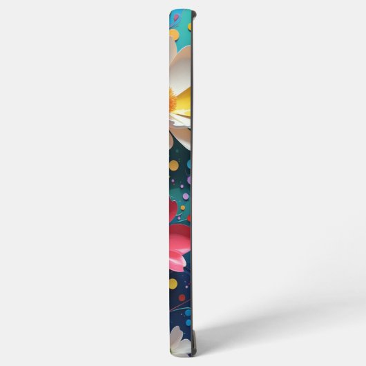 フローラ SAMSUNG GALAXYケース (左側面)