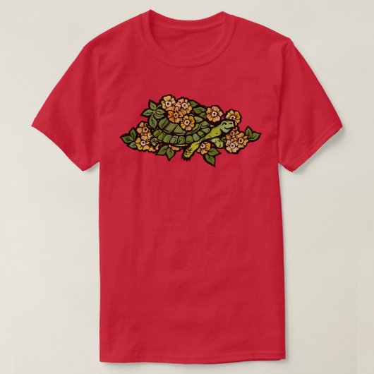 フローラ Tシャツ (デザイン正面)